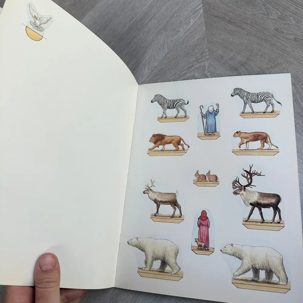 Easy to Make Noah's Ark A.G. Smith Paper Dolls Craft Book Vintage 1989